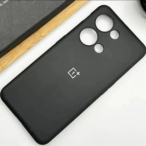 Black Camera Original Silicone case for Oneplus Nord 3 - The Hatke