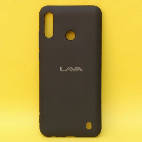 Black Candy Camera Silicone Case for Lava Z3 - The Hatke