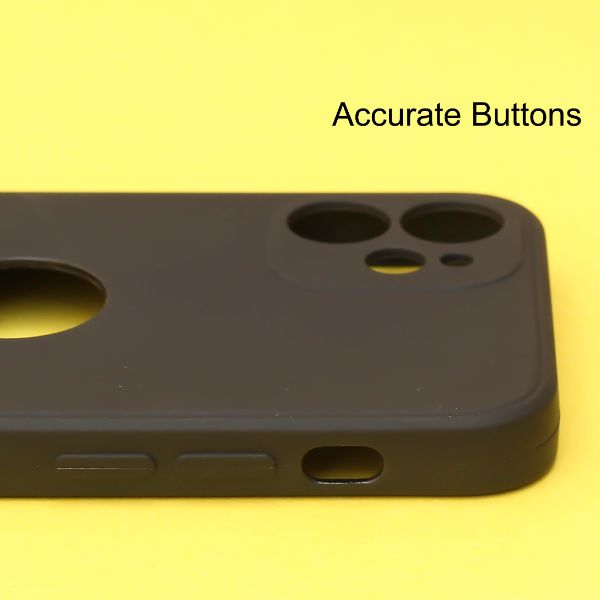 Black Candy Logo Cut Silicone Case for Apple Iphone 11 - The Hatke