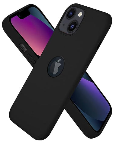 Black Candy Logo Cut Silicone Case for Apple Iphone 13 - The Hatke