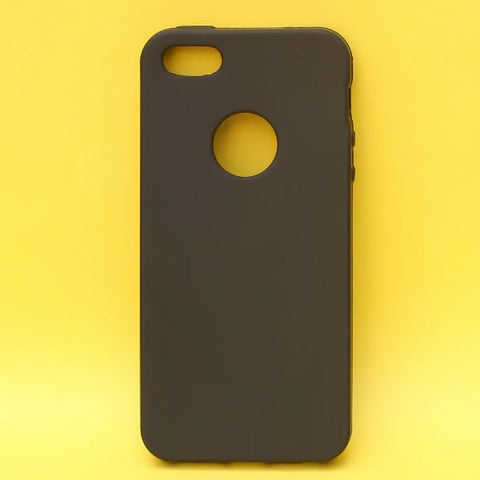 Black Candy Logo Cut Silicone Case for Apple Iphone 7 - The Hatke