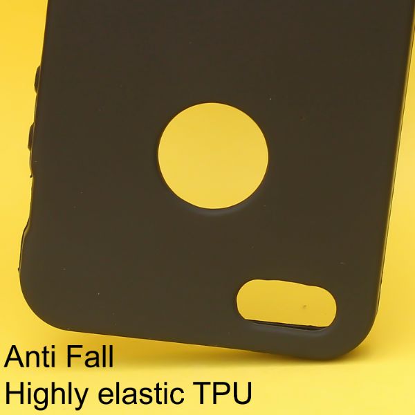 Black Candy Logo Cut Silicone Case for Apple Iphone 7 - The Hatke