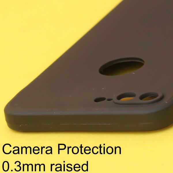 Black Candy Logo Cut Silicone Case for Apple Iphone 7 Plus - The Hatke