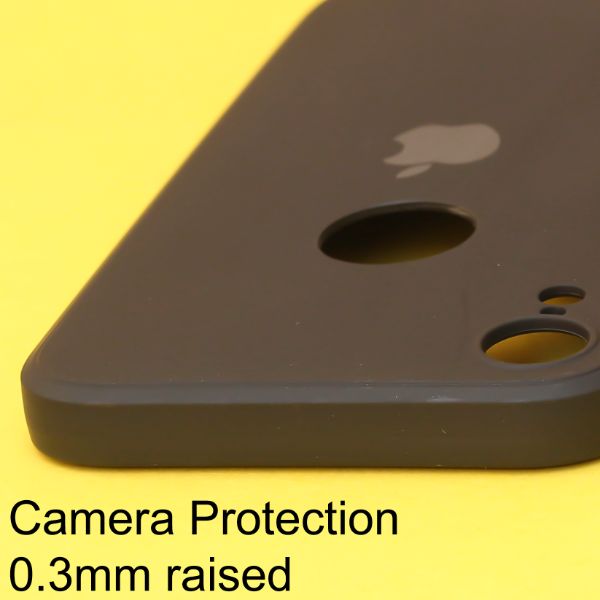 Black Candy Logo Cut Silicone Case for Apple Iphone XR - The Hatke