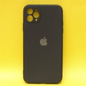 Black Candy Silicone Case for Apple Iphone 12 Pro - The Hatke