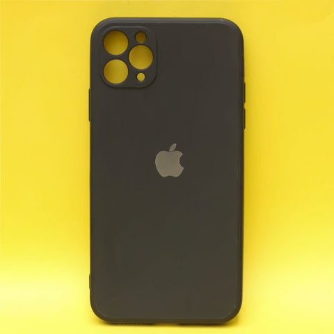 Black Candy Silicone Case for Apple Iphone 12 Pro - The Hatke
