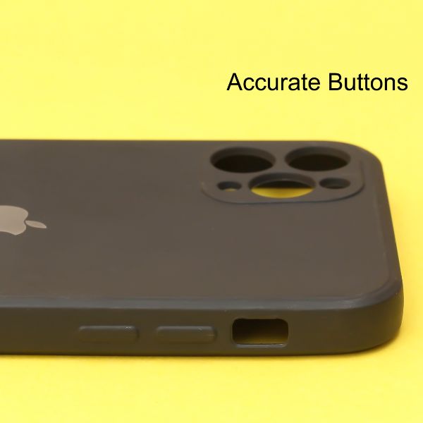 Black Candy Silicone Case for Apple Iphone 12 Pro - The Hatke