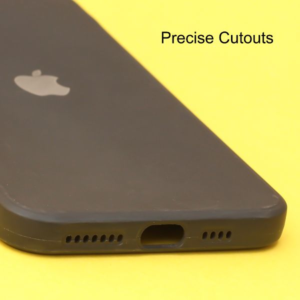 Black Candy Silicone Case for Apple Iphone 12 Pro - The Hatke