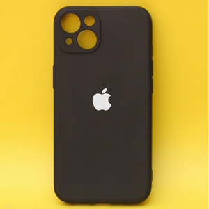 Black Candy Silicone Case for Apple Iphone 13 Mini - The Hatke