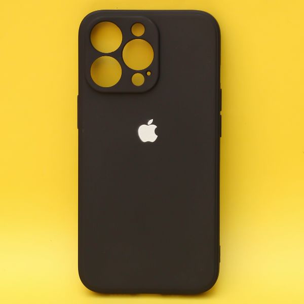 Black Candy Silicone Case for Apple Iphone 13 Pro Max - The Hatke