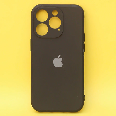 Black Candy Silicone Case for Apple Iphone 14 Pro - The Hatke