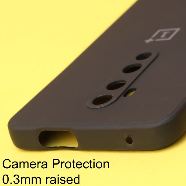 Black Candy Silicone Case for Oneplus 7 Pro - The Hatke