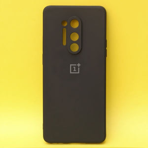 Black Candy Silicone Case for Oneplus 8 Pro - The Hatke