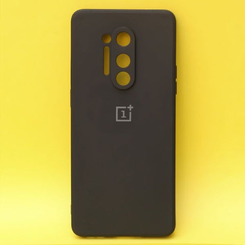 Black Candy Silicone Case for Oneplus 8 Pro - The Hatke