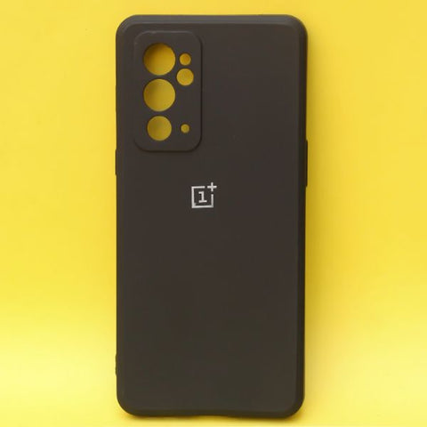 Black Candy Silicone Case for Oneplus 9RT - The Hatke