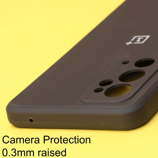 Black Candy Silicone Case for Oneplus 9RT - The Hatke