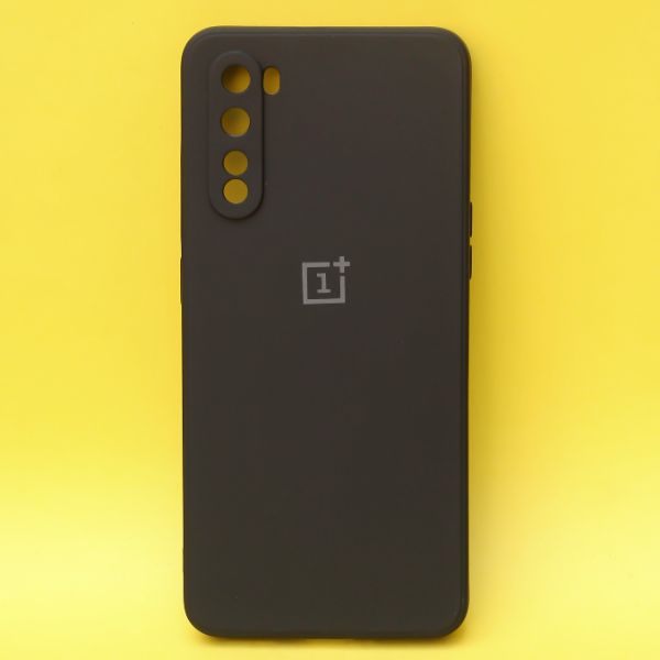 Black Candy Silicone Case for Oneplus Nord - The Hatke