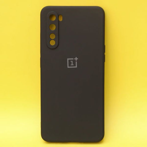 Black Candy Silicone Case for Oneplus Nord - The Hatke