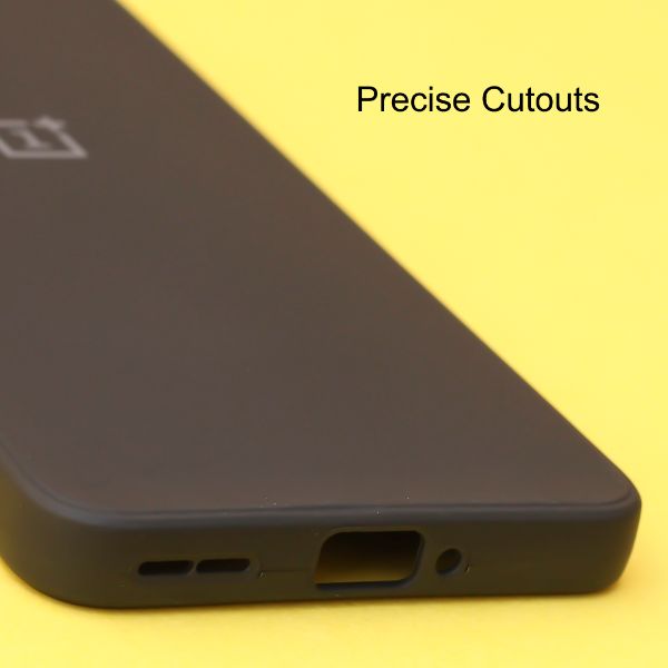 Black Candy Silicone Case for Oneplus Nord - The Hatke