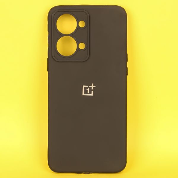 Black Candy Silicone Case for Oneplus Nord 2T - The Hatke