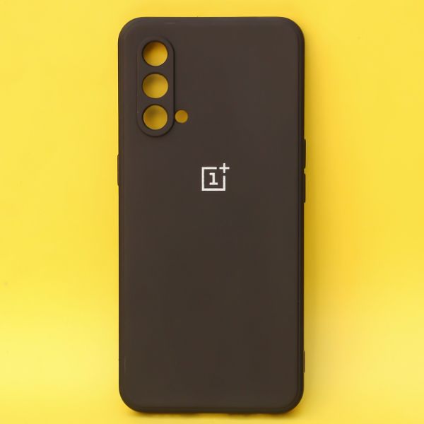 Black Candy Silicone Case for Oneplus Nord CE - The Hatke