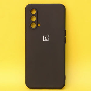 Black Candy Silicone Case for Oneplus Nord CE - The Hatke