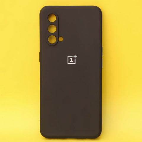 Black Candy Silicone Case for Oneplus Nord CE - The Hatke