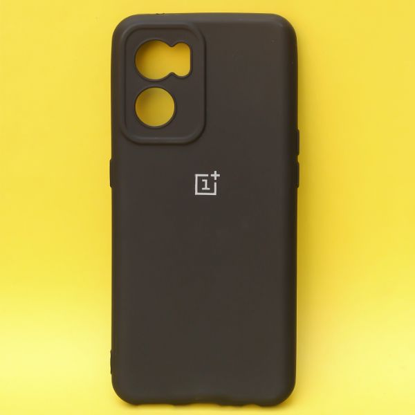 Black Candy Silicone Case for Oneplus Nord CE 2 - The Hatke