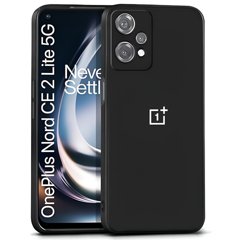 Black Candy Silicone Case for Oneplus Nord CE 2 Lite - The Hatke