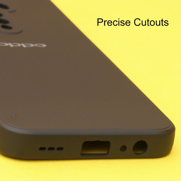 Black Candy Silicone Case for Oppo Reno 2F - The Hatke