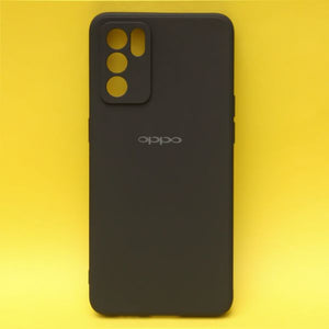 Black Candy Silicone Case for Oppo Reno 6 5g - The Hatke