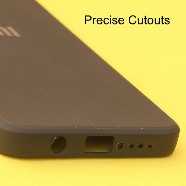 Black Candy Silicone Case for Poco X2 - The Hatke
