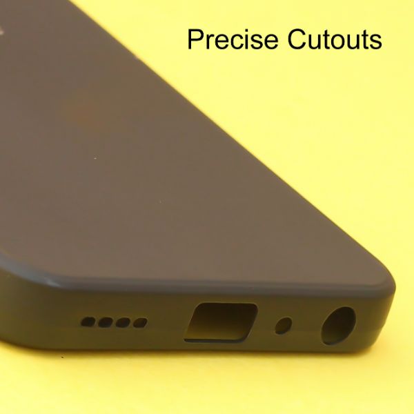 Black Candy Silicone Case for Realme 9 pro - The Hatke