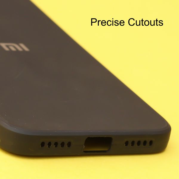 Black Candy Silicone Case for Redmi note 7 - The Hatke