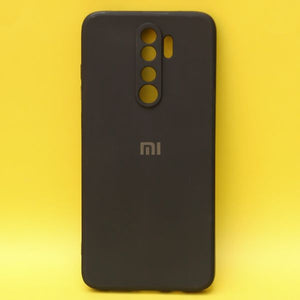 Black Candy Silicone Case for Redmi note 8 pro - The Hatke