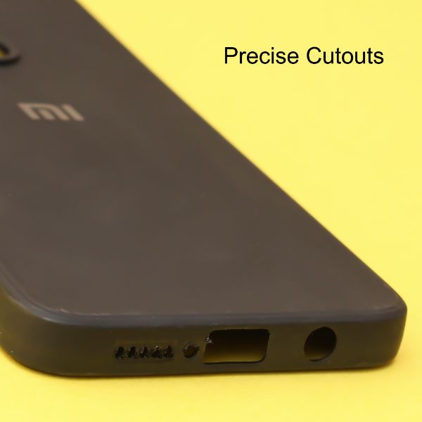 Black Candy Silicone Case for Redmi note 8 pro - The Hatke