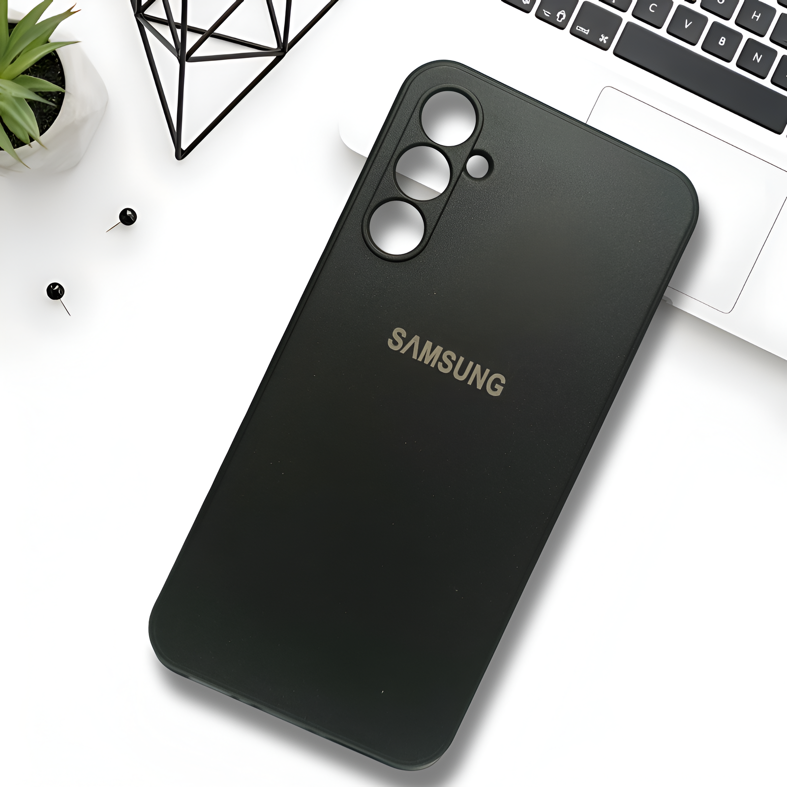 Black Candy Silicone Case for Samsung S23 5G