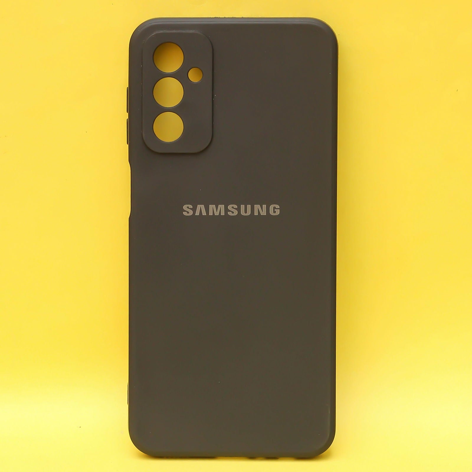 Black Candy Silicone Case for Samsung F23 - The Hatke