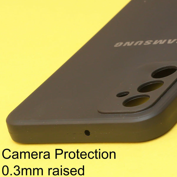 Black Candy Silicone Case for Samsung F23 - The Hatke