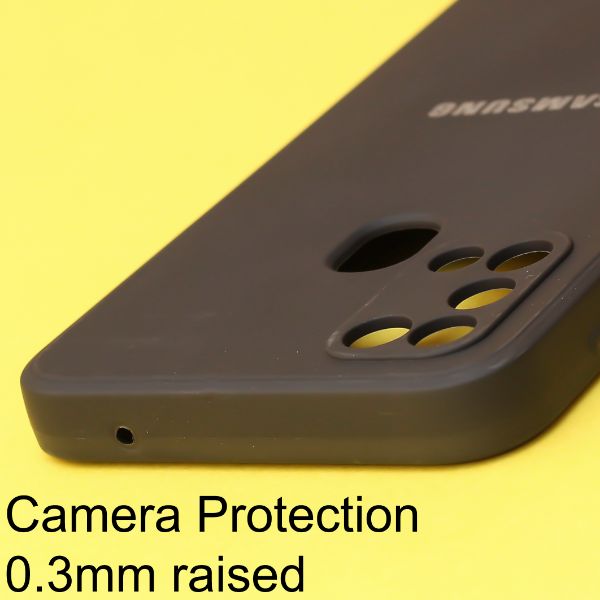 Black Candy Silicone Case for Samsung M30s - The Hatke