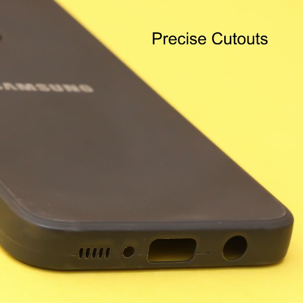 Black Candy Silicone Case for Samsung M30s - The Hatke