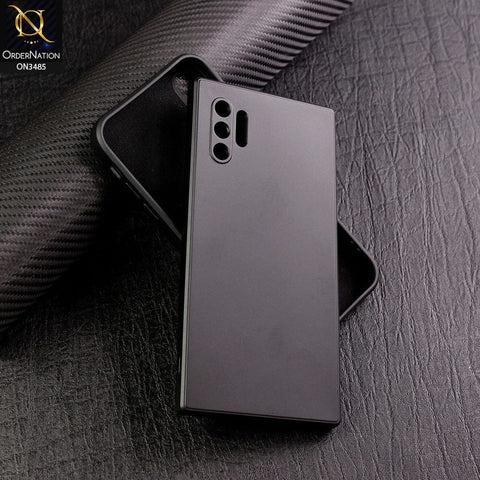 Black Candy Silicone Case for Samsung Note 10 Plus - The Hatke