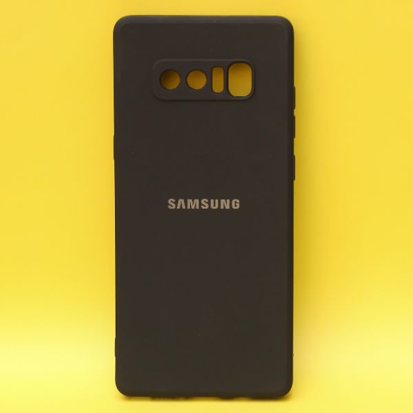 Black Candy Silicone Case for Samsung Note 8 - The Hatke