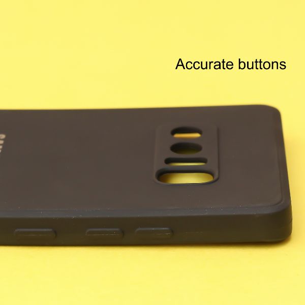 Black Candy Silicone Case for Samsung Note 8 - The Hatke