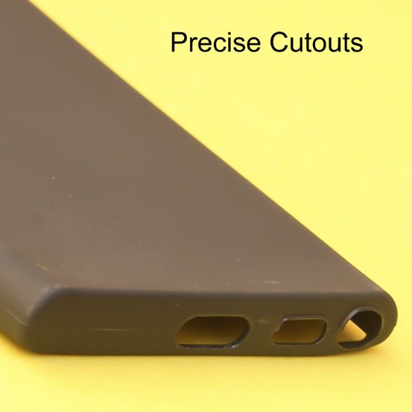 Black Candy Silicone Case for Samsung S23 Ultra - The Hatke
