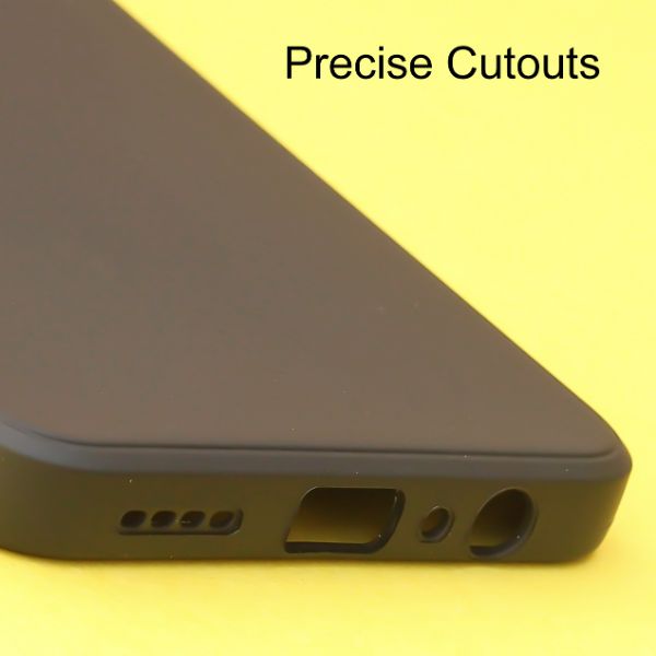 Black Candy silicone Case for Vivo V19 - The Hatke