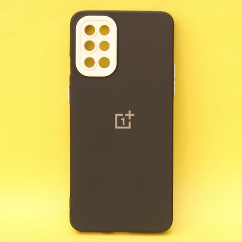 Black Cherry Silicone Case for Oneplus 9R - The Hatke