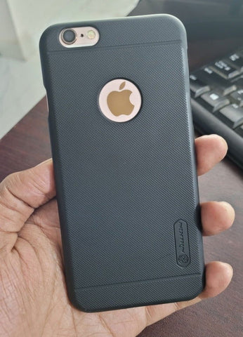 Black Logo Cut Niukin Silicone Case for Apple iphone 5/5s - The Hatke
