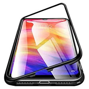 Black Magnetic Back Case for Samsung Note 10 - The Hatke