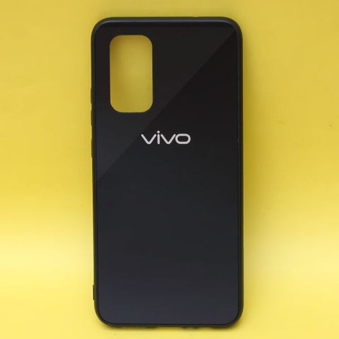 Black Mirror Silicone Case For Vivo V20 - The Hatke